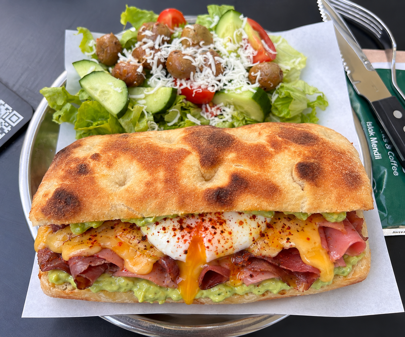 Benedict sandwich