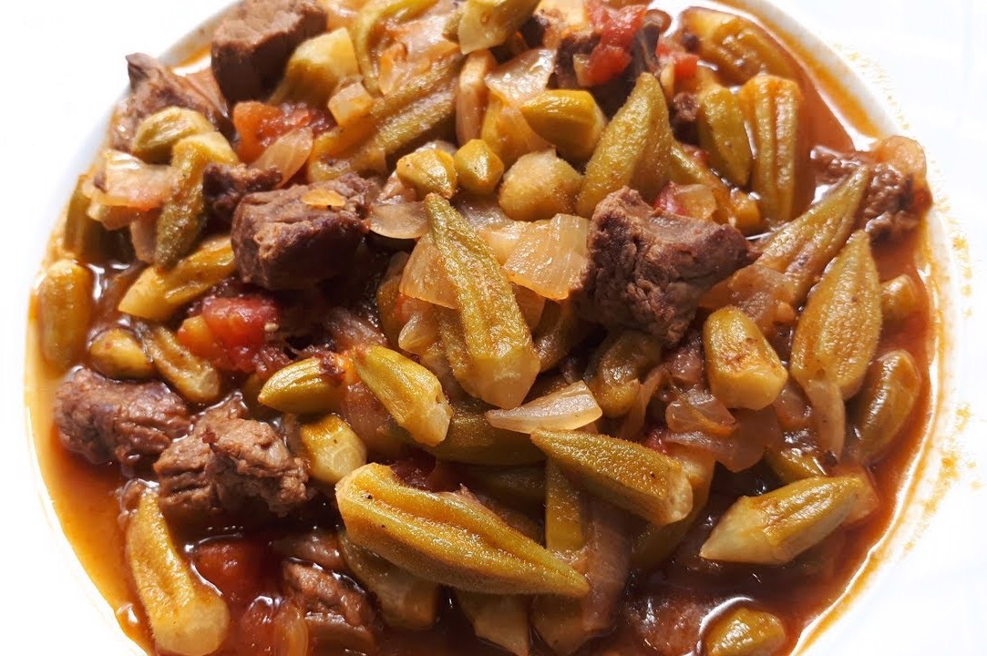 Okra Curry (with meat)