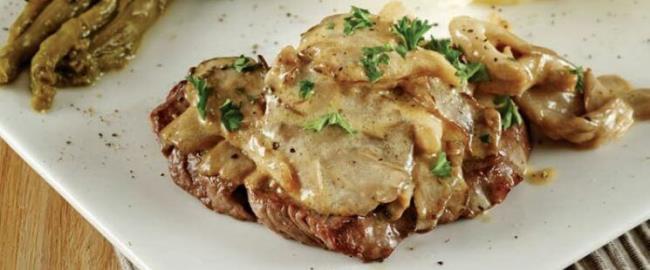 Mantar Soslu Dana Bonfile