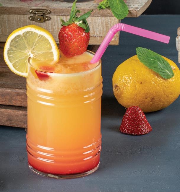 Çilekli Limonata