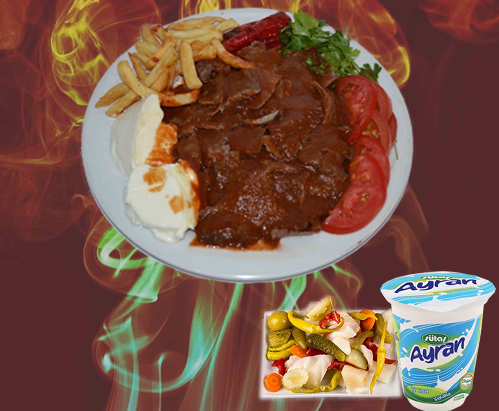 Karışık İskender Menü