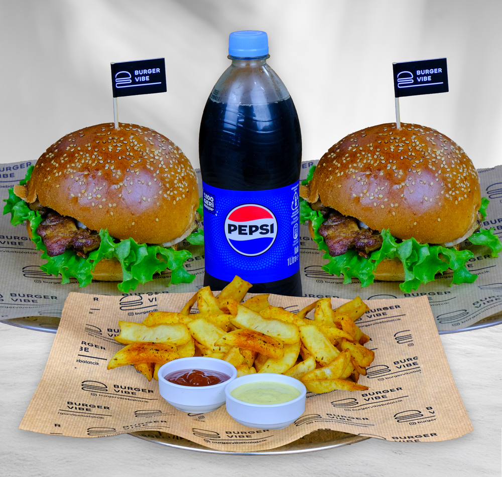 2'li Classic Chicken Burger Menü