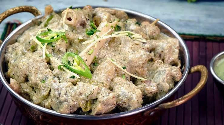 White Lamb Karhai (with bone)
