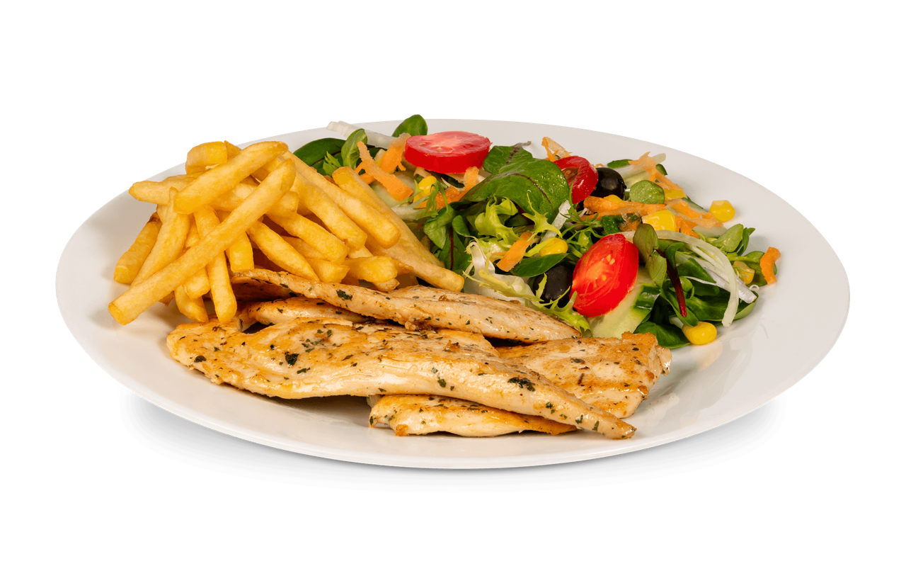 Assiette Escalope(poulet)