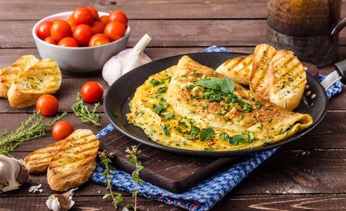 Kaşarlı Omlet