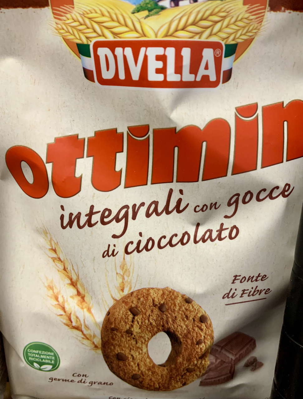 Ottimini Chocolate Wheat Cookies - €1,80