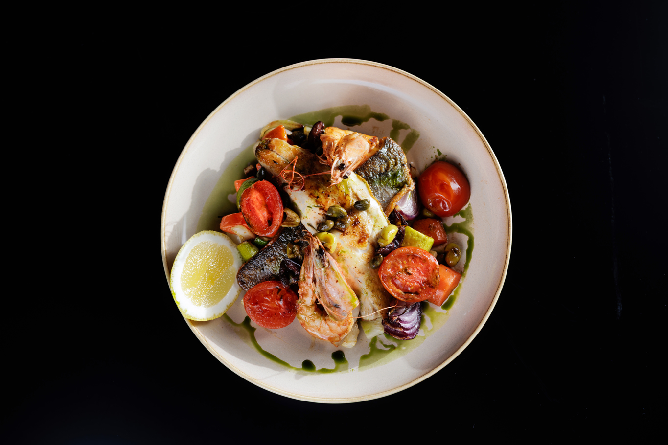 BRANZINO ALL’ACQUA PAZZA 	