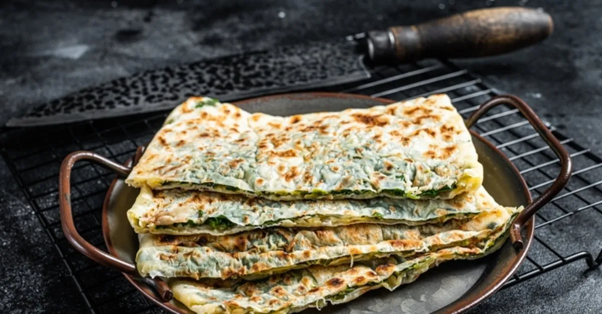Spinach Village Flat Bread