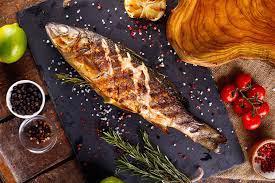 Izgara Levrek / Grilled Seabass