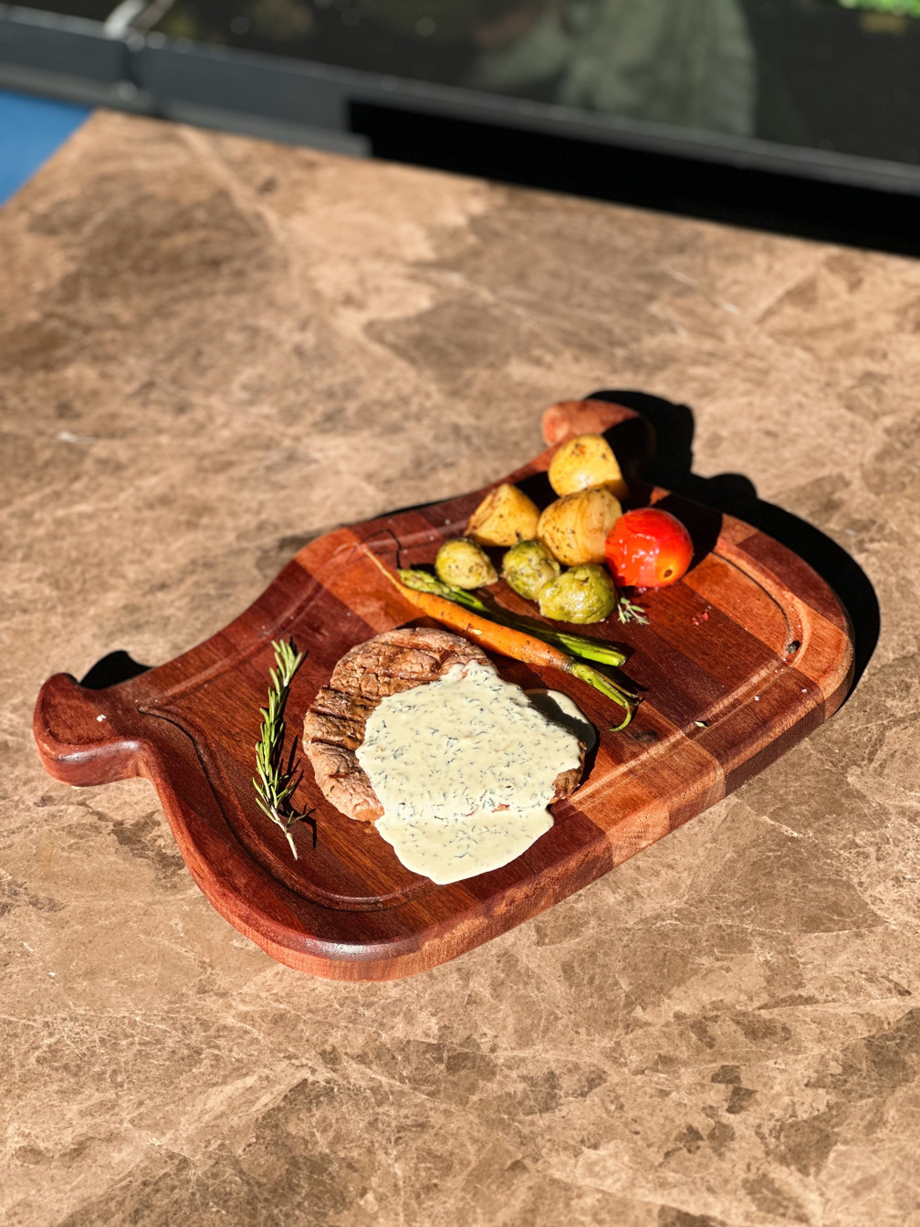 Pesto Steak