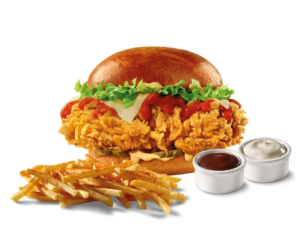 CAJUN RANCHY BURGER