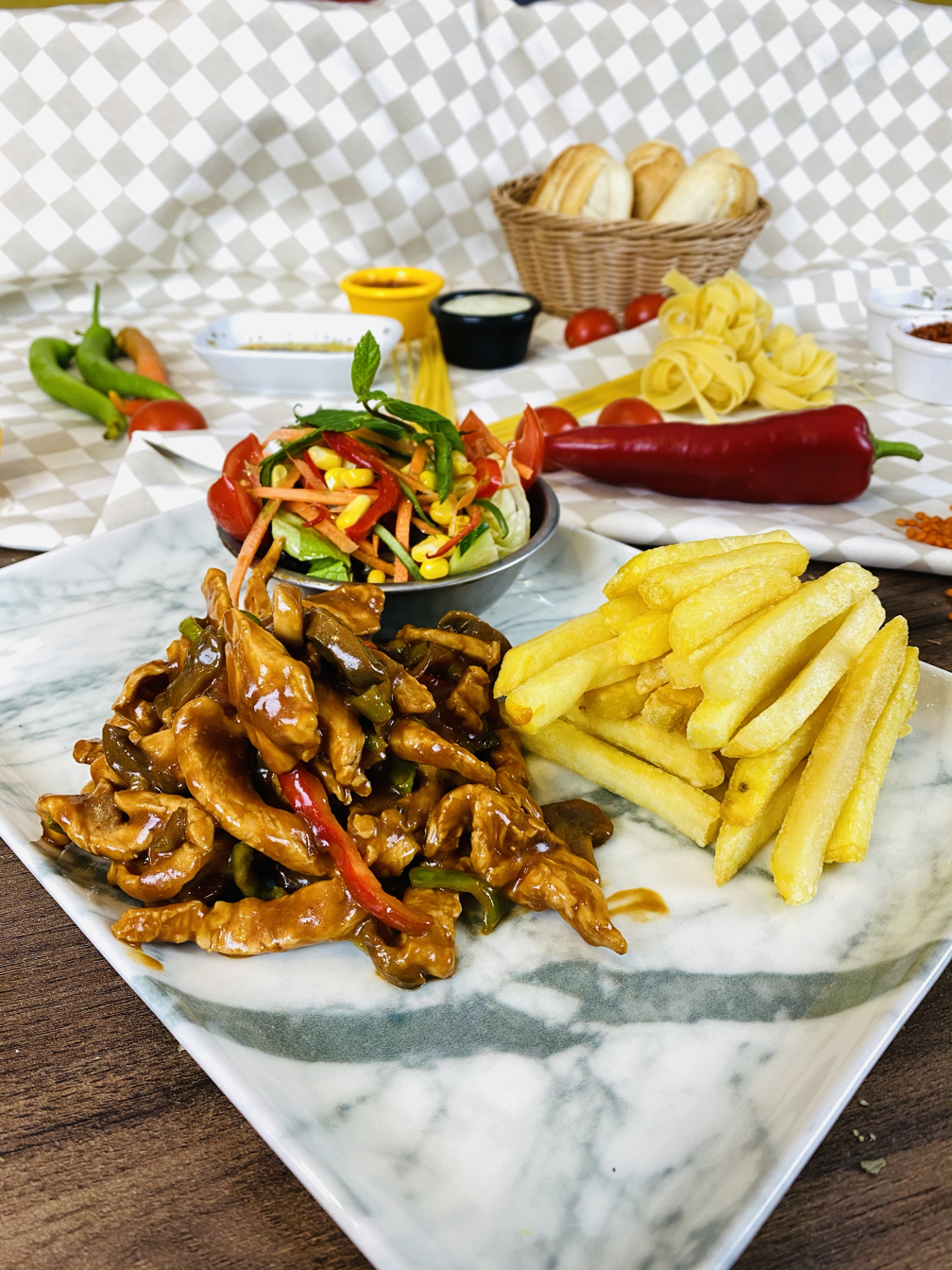 Barbakü Soslu Tavuk (Tava)