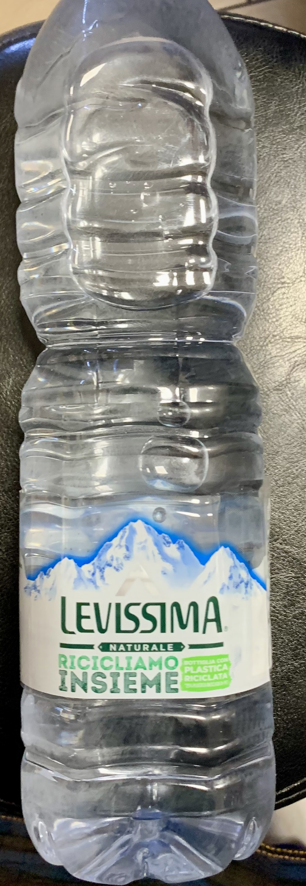 Levissima Natural water €1,50