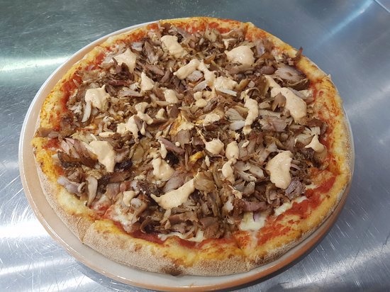 Pizza doner kebab