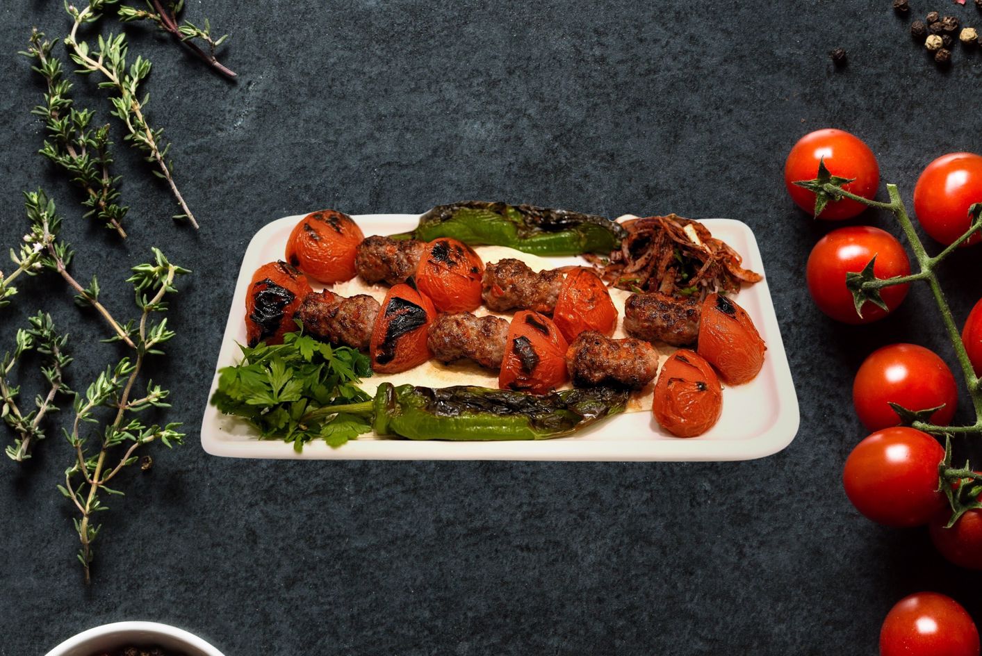 Domatesli Kebap