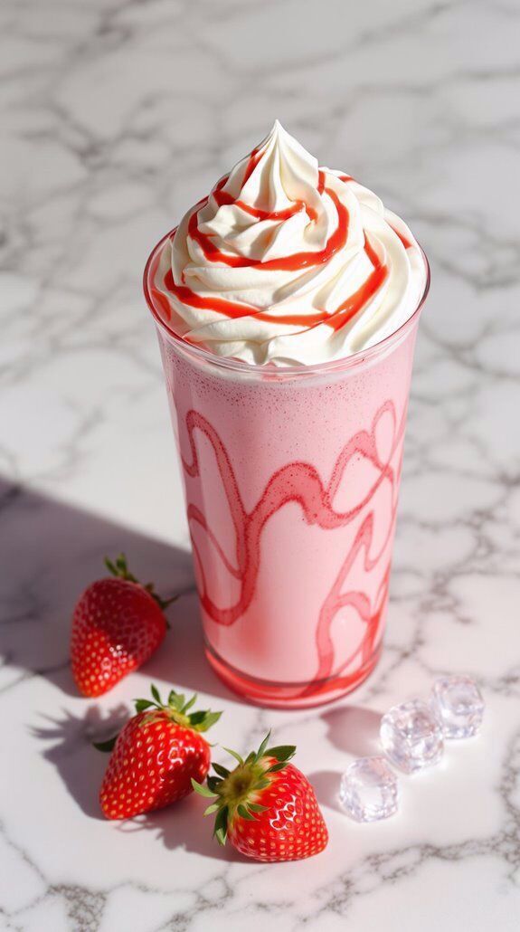 Çilekli Frappe