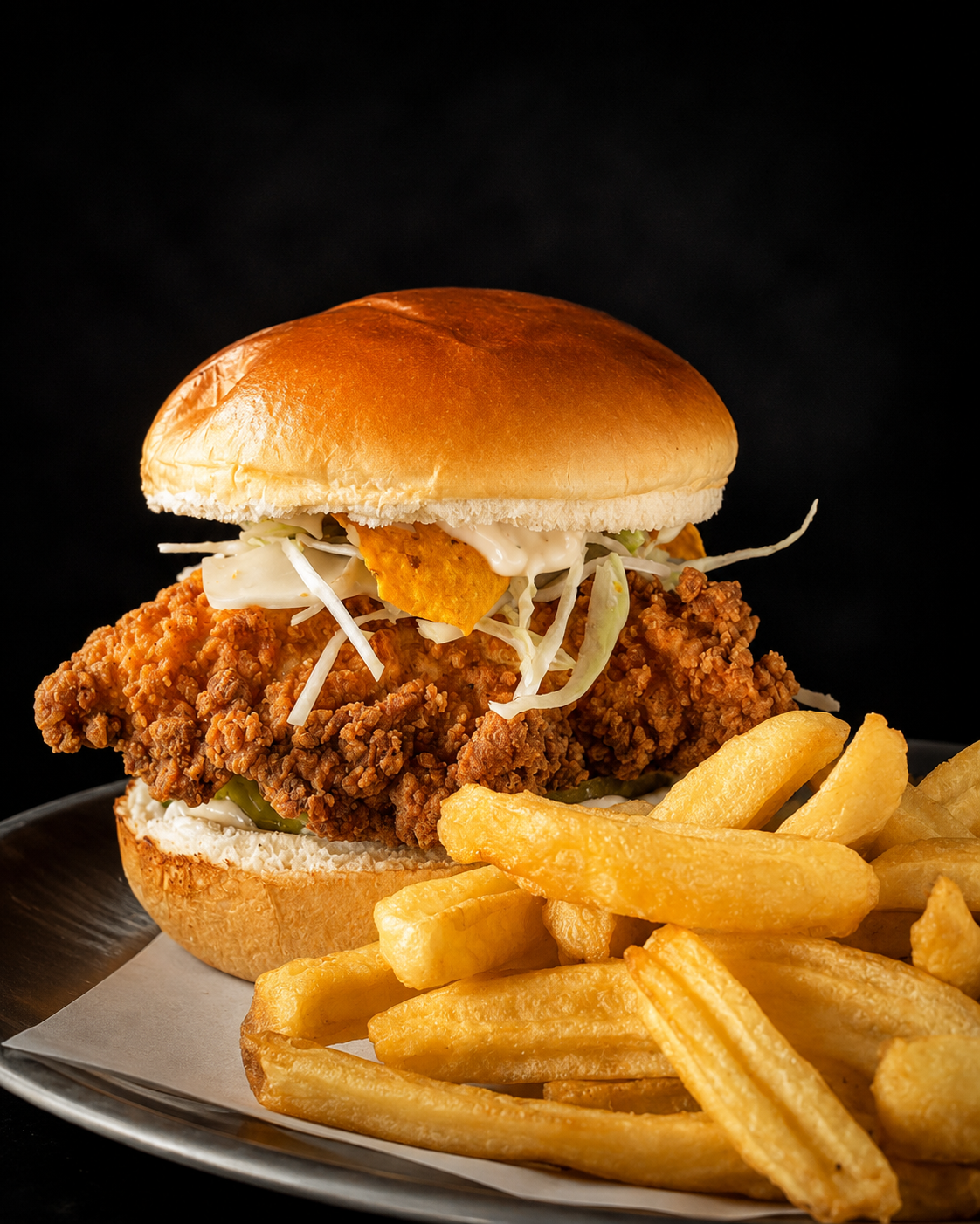 TO IN CHICKEN BURGER