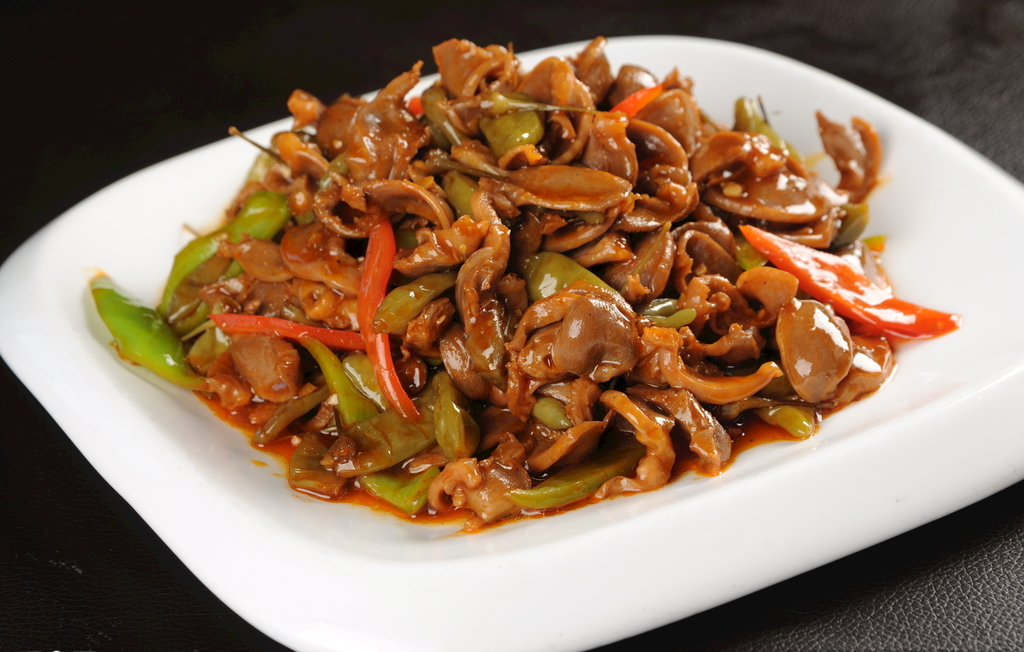 川爆鸡胗 Острый куриный желудок