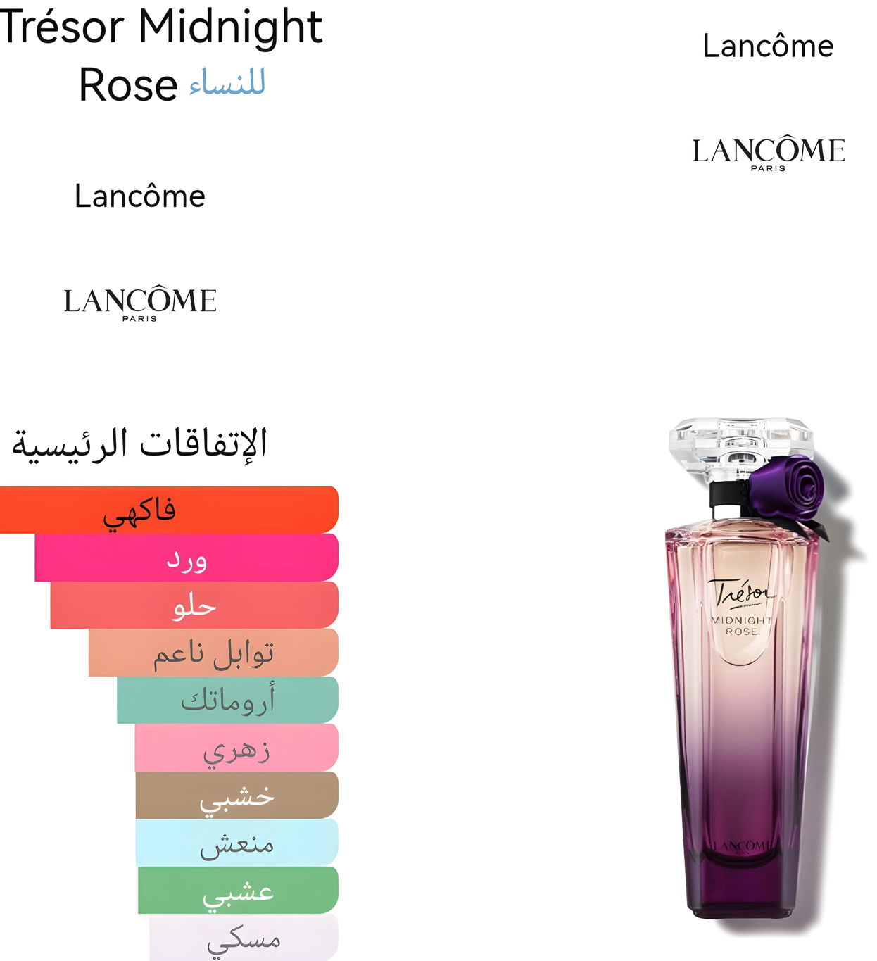 Tresor Midnight rose - تريجور مدنايت روز