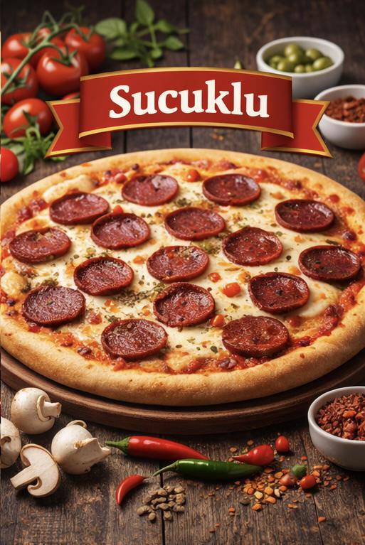SUCUKLU PİZZA