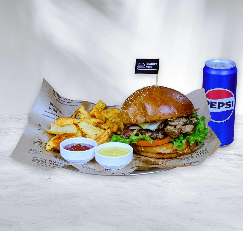 Classic Chicken Burger Menü