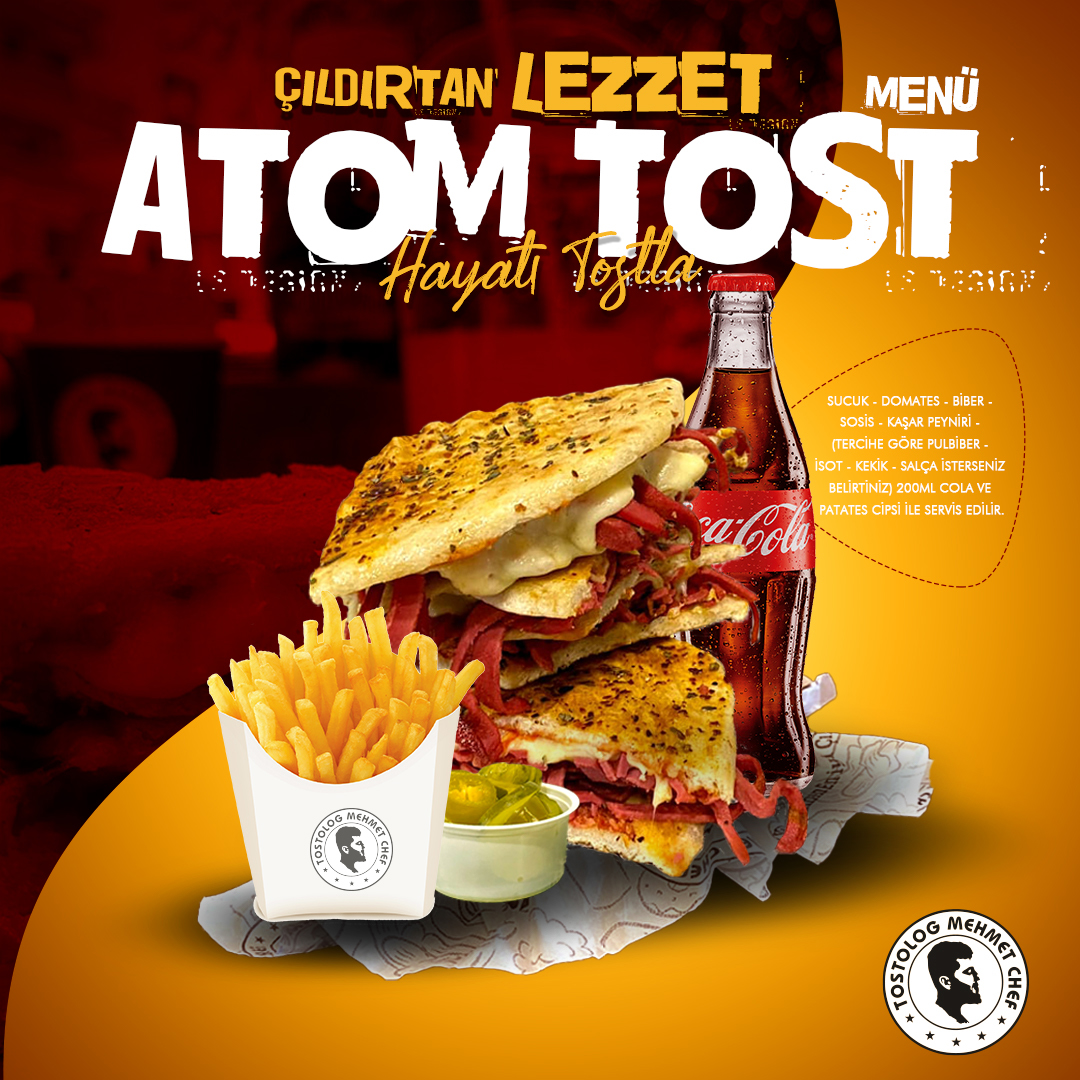 Atom Tost Menü