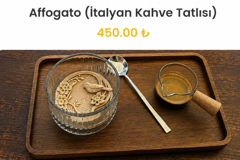 Affogato (İtalyan Kahve Tatlısı)
