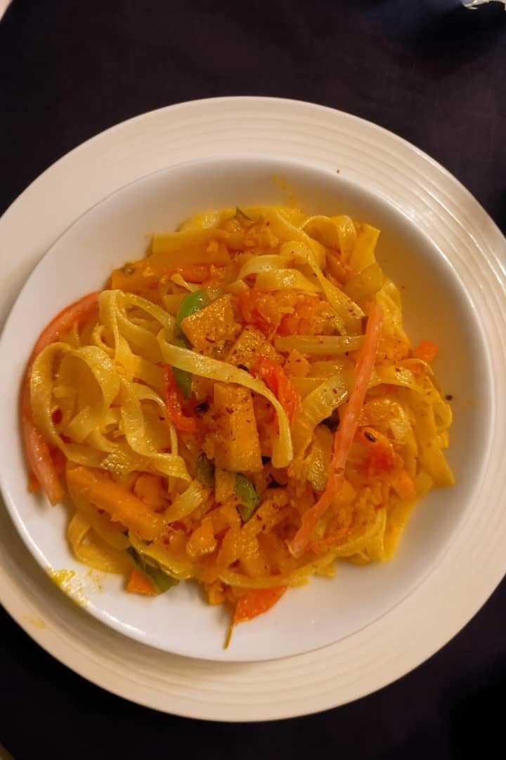 Vegetable pasta