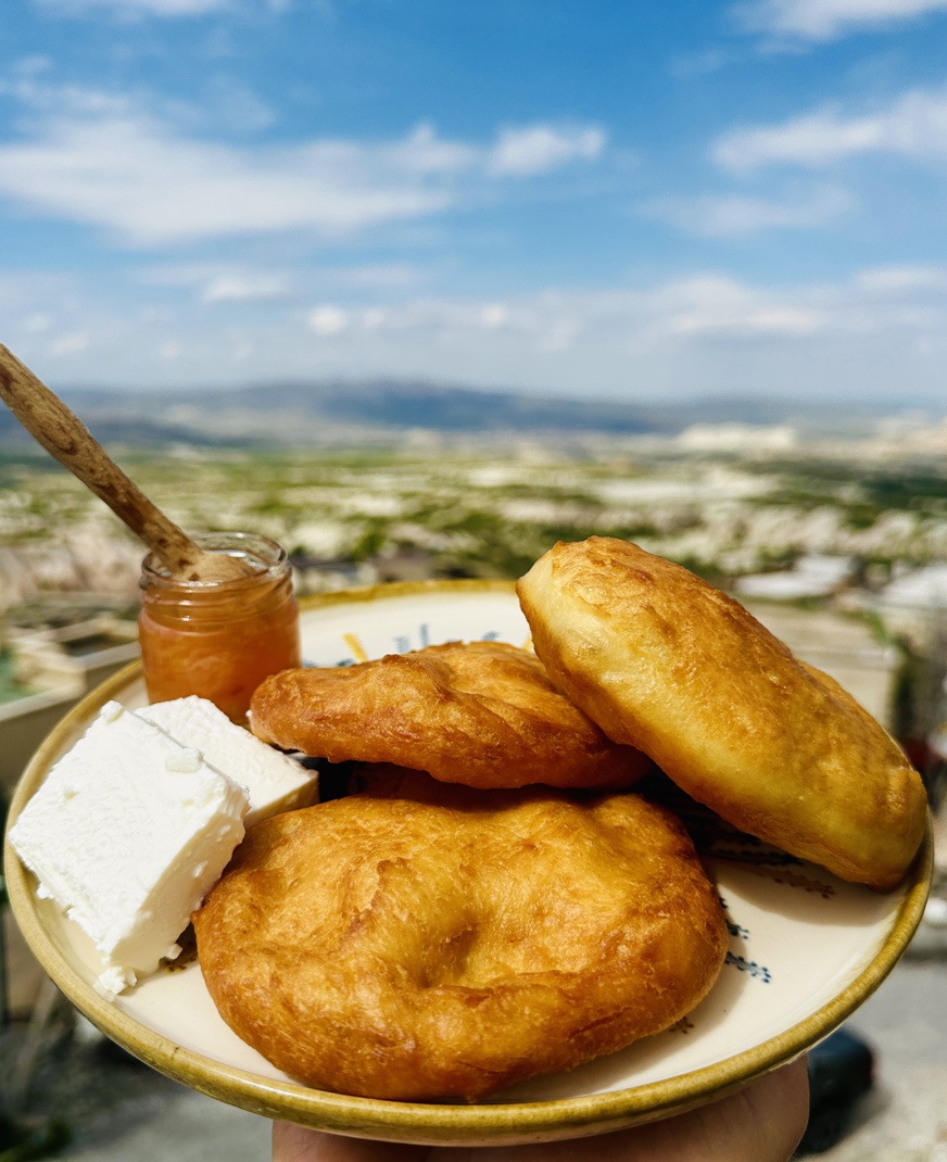 Sweet Fried Dough Plate