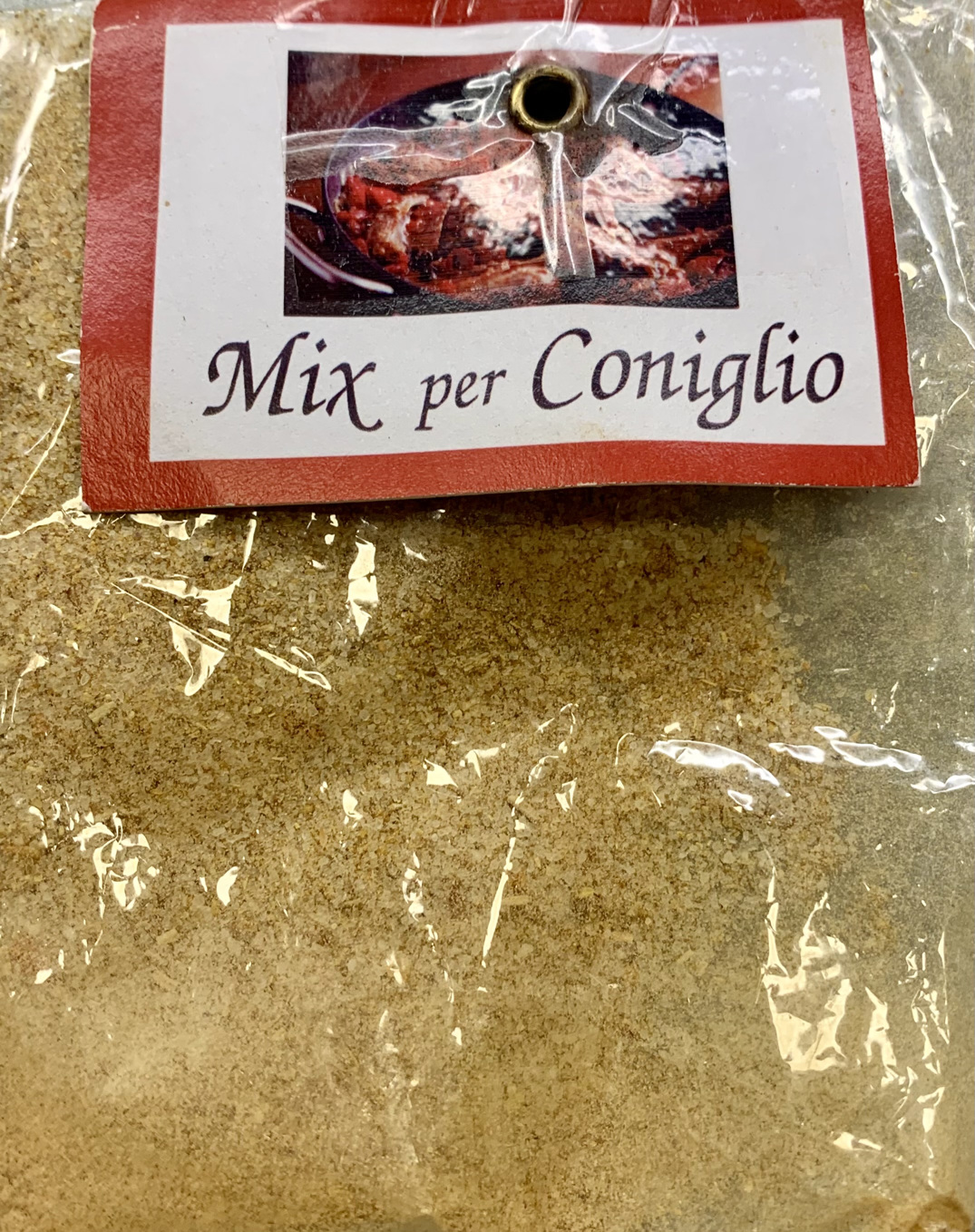 Gusti Mediterranei roasting spice for rabbit €1,50