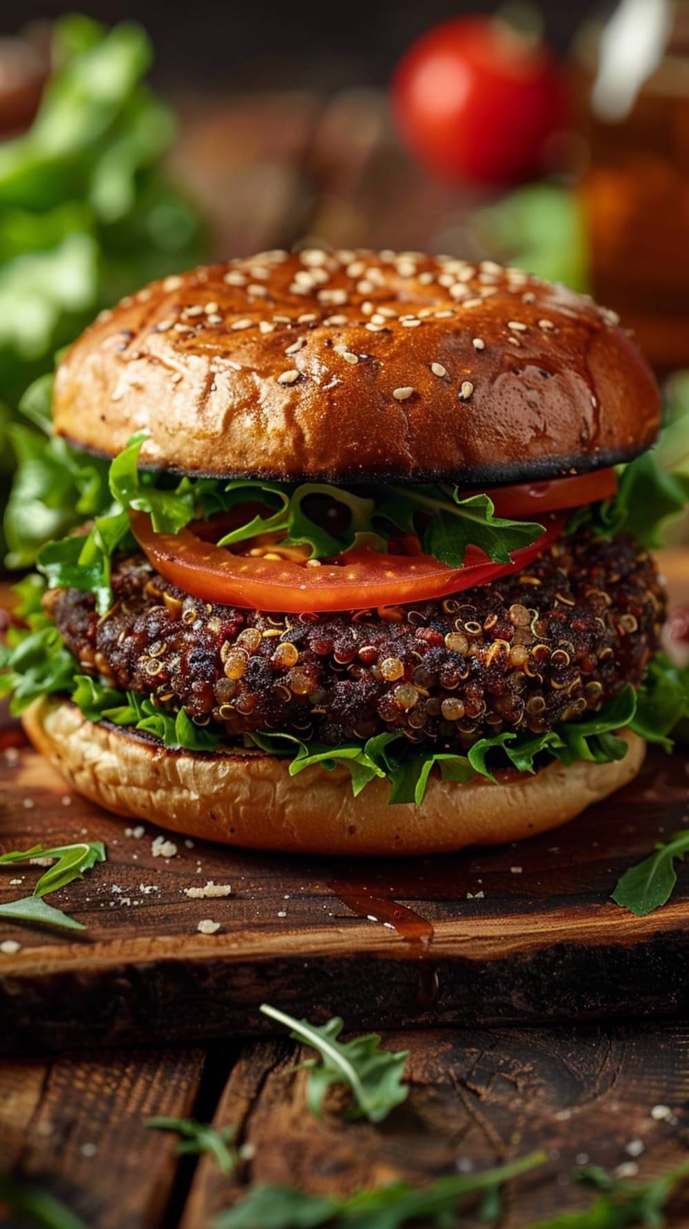 Vegan Hamburger   515 kj
