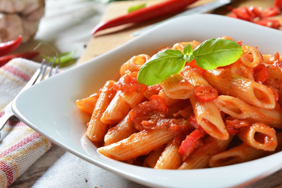 Penne arabiata