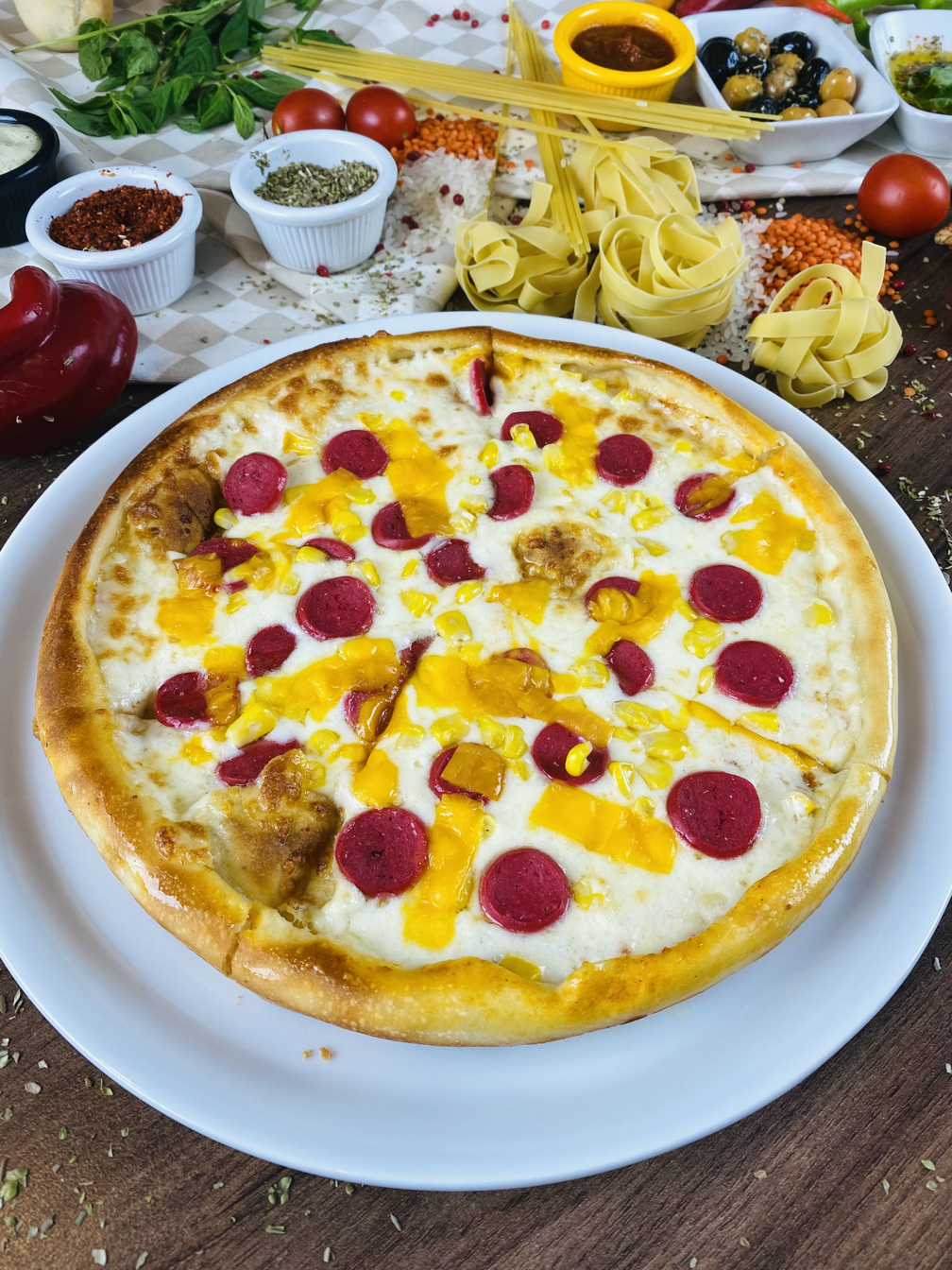 Sosisli Pizza
