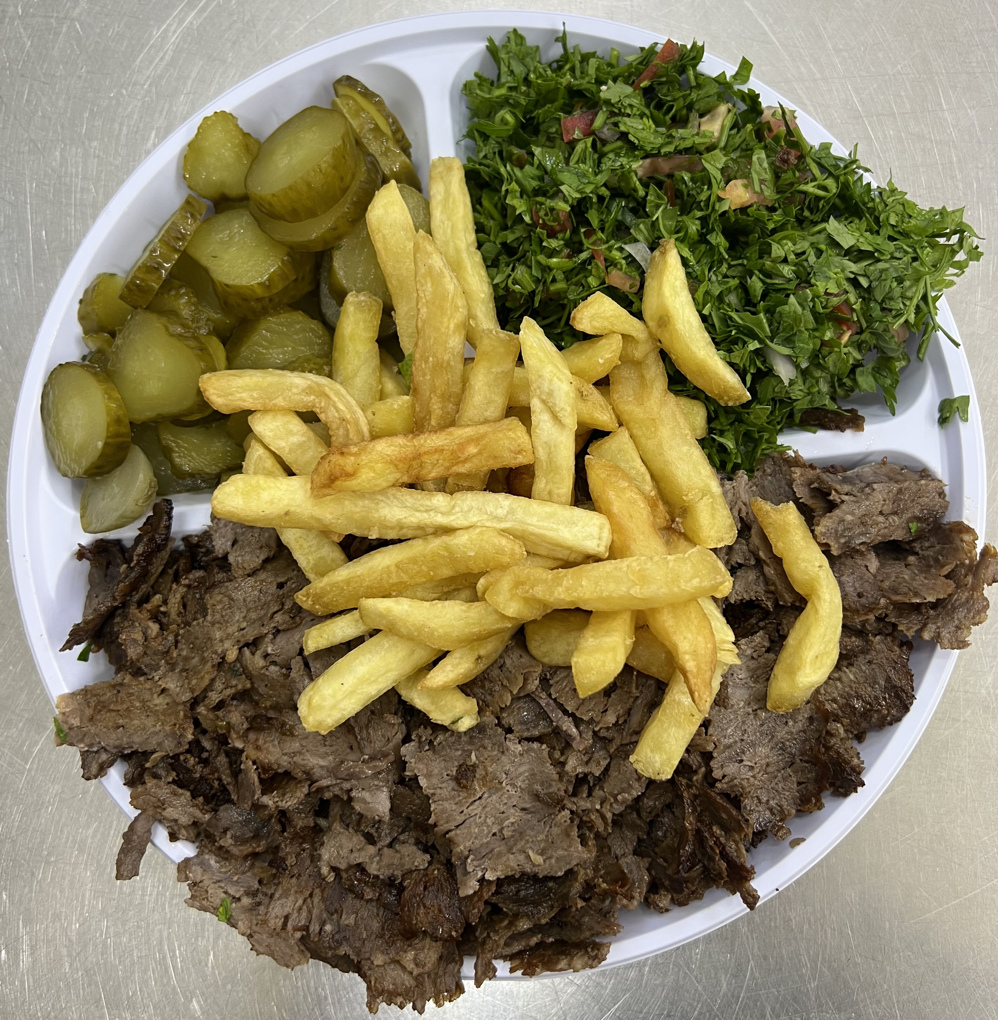 Meat Shawarma Plate (small)