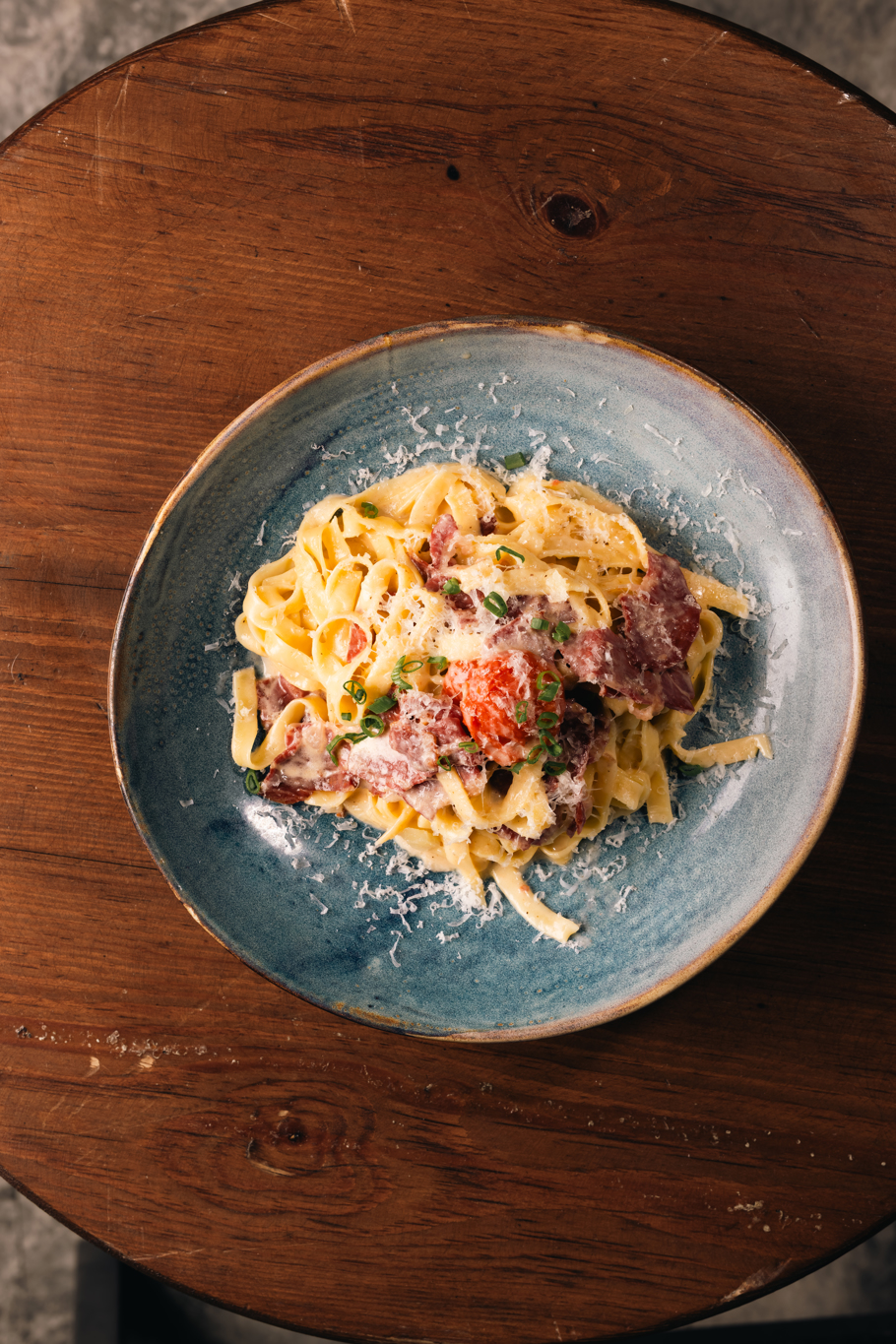 KREMALI VE PASTIRMALI  EV YAPIMI MAKARNA