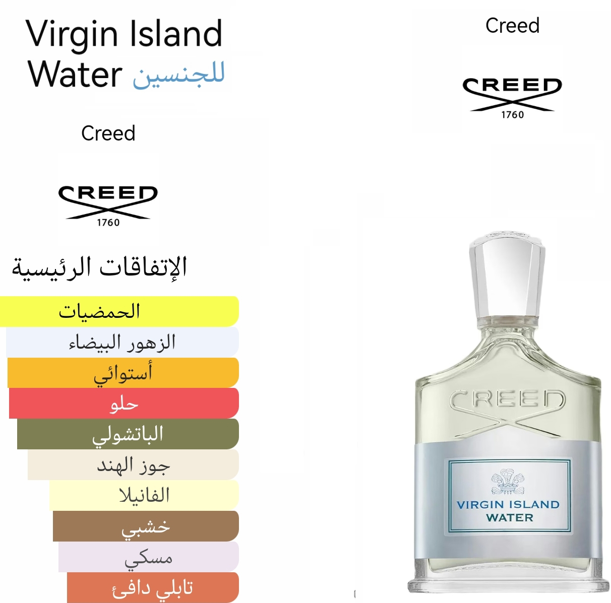 Virgin island water - فرجن ايلند وتر