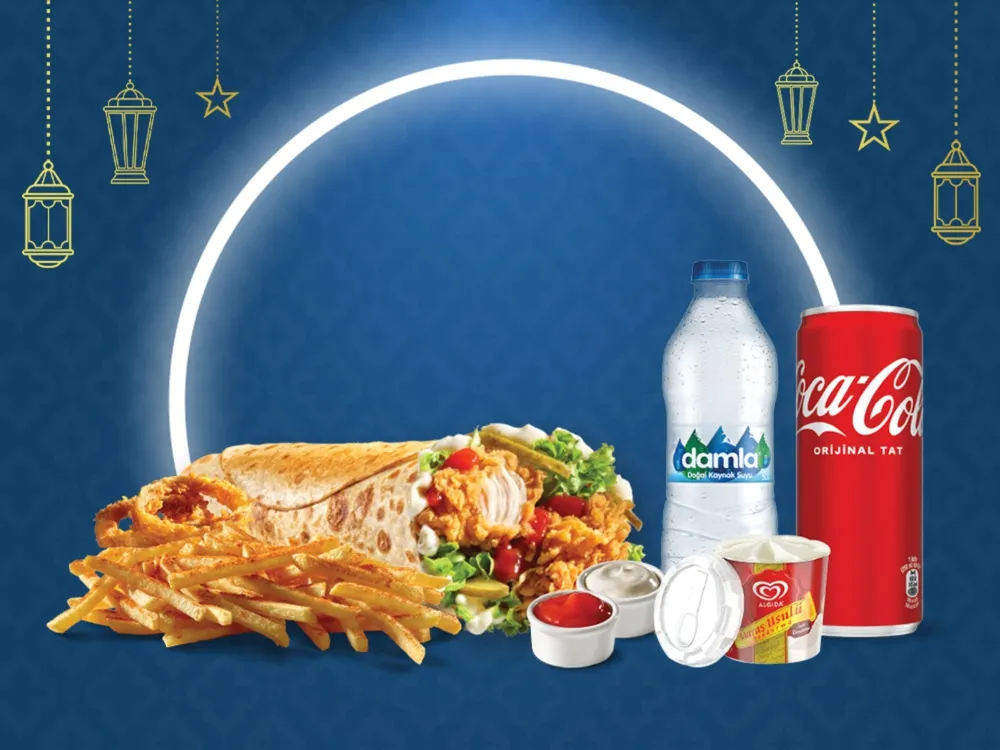 İftar Cajun Roll Menü