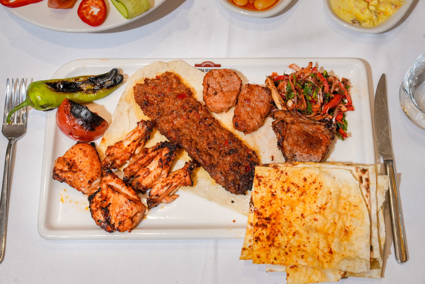 Karışık Kebap (Tavuklu)