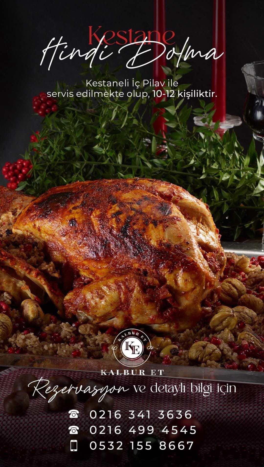 Kestaneli Hindi Dolma