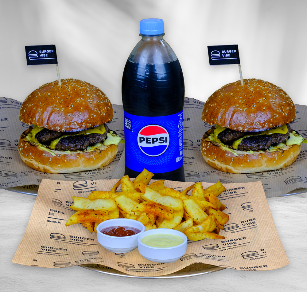 2'li Dublex Burger Menü