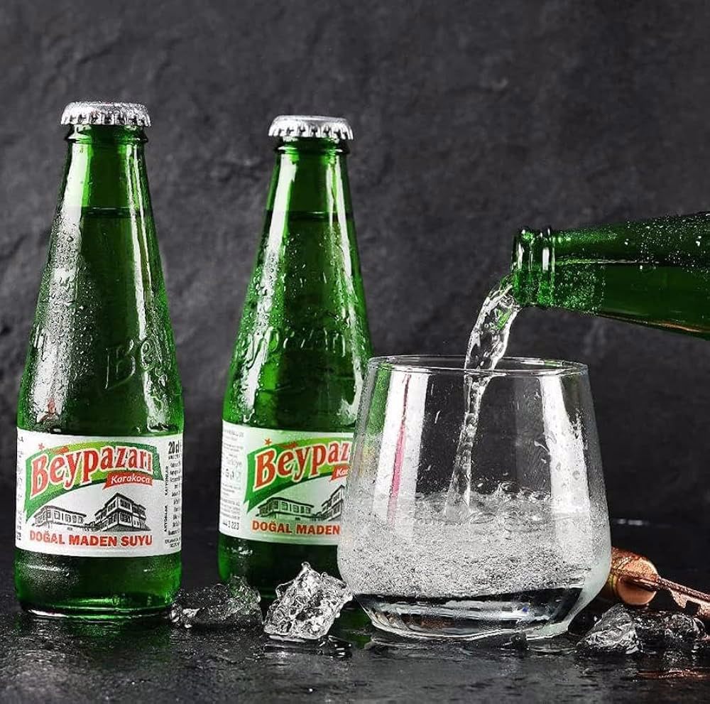 Plain sparkling water