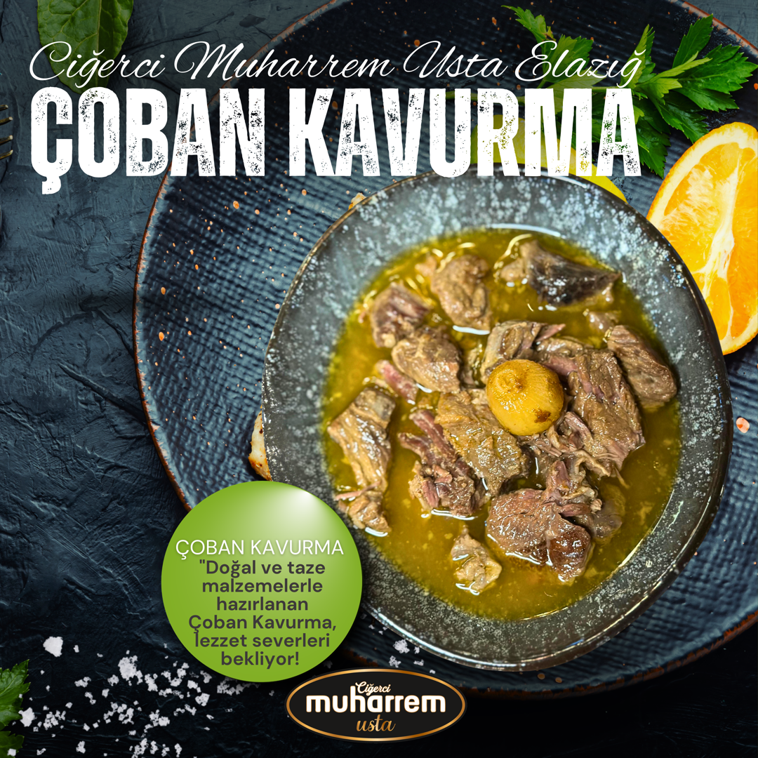 Çoban Kavurma+ Pilav