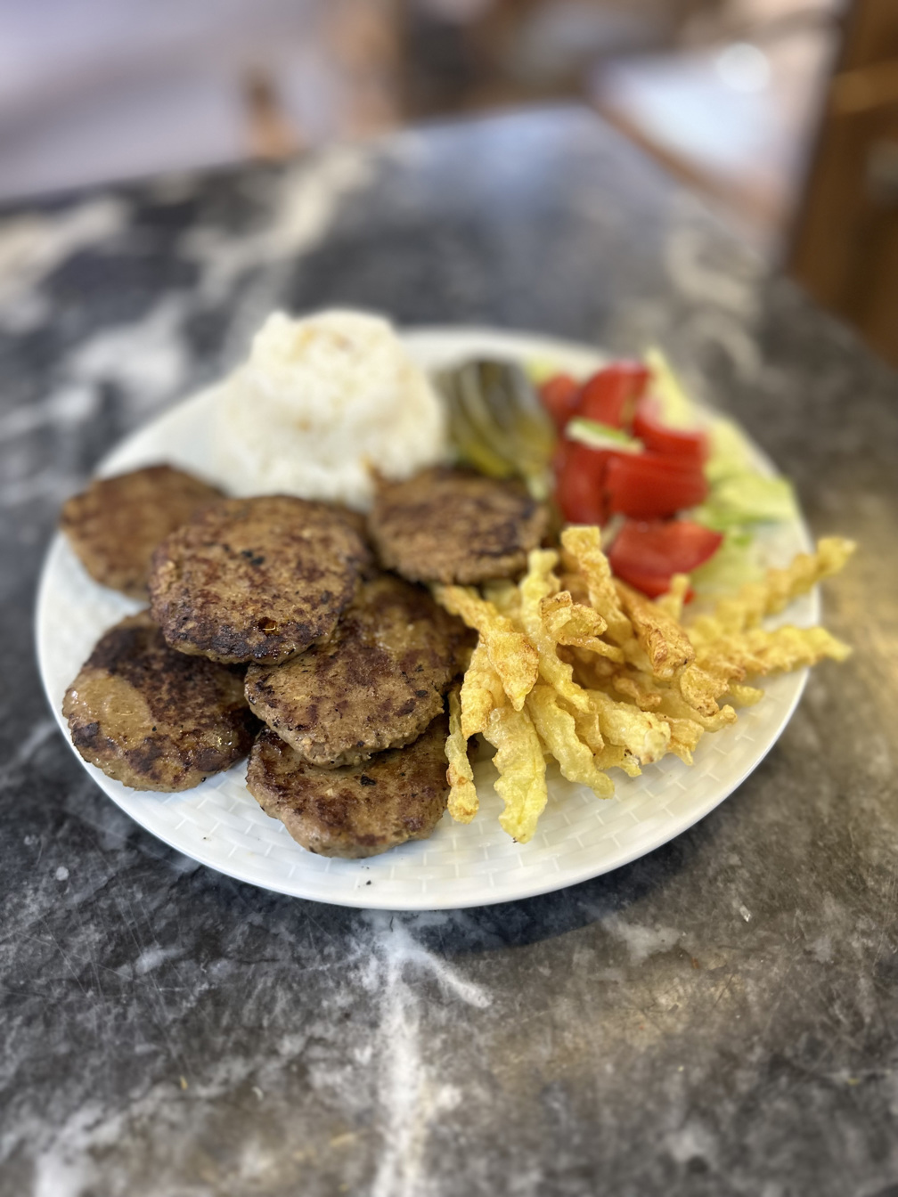 Meatball Plate