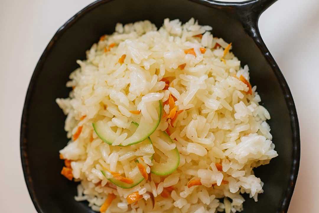 Rice with vegetables