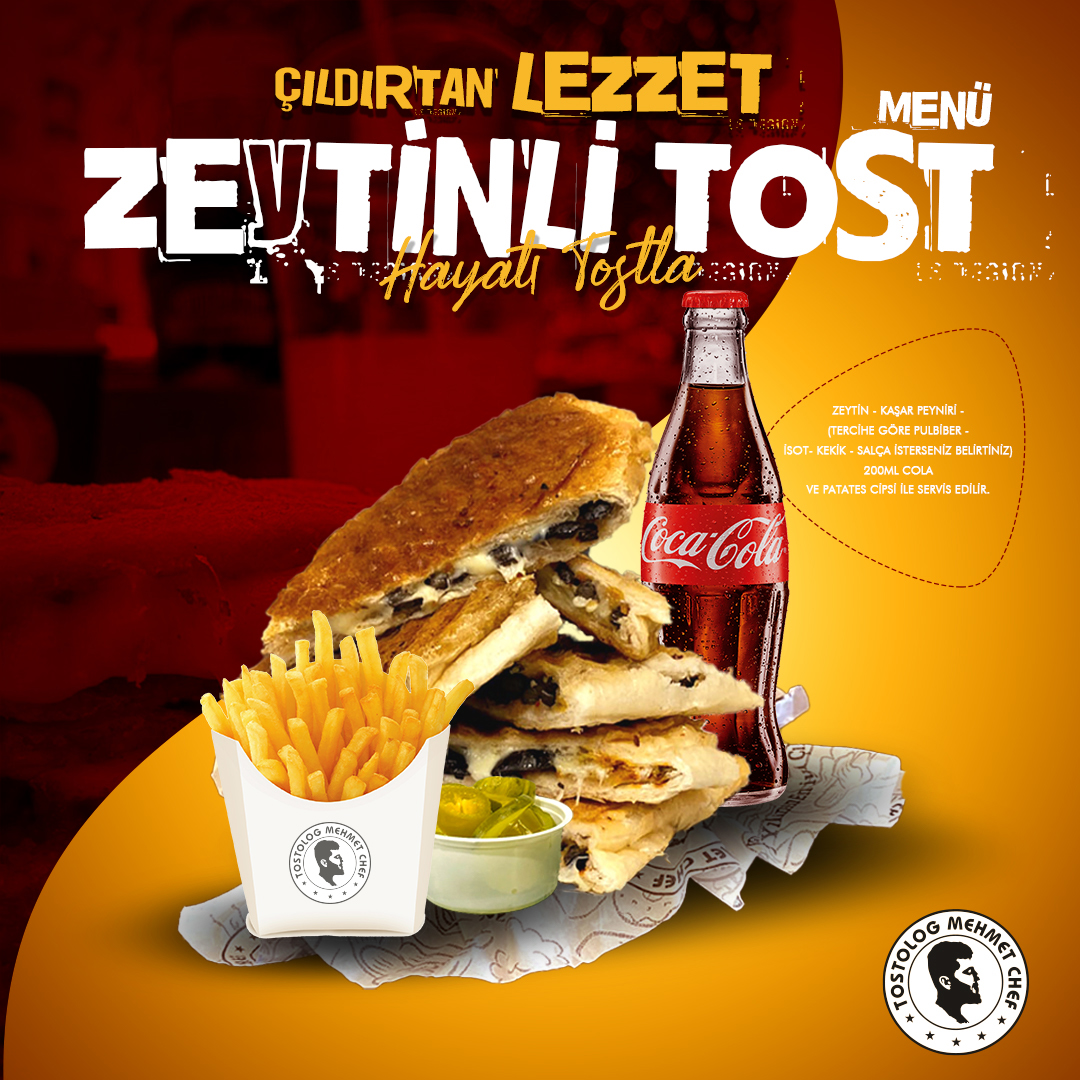 Zeytinli Tost Menü