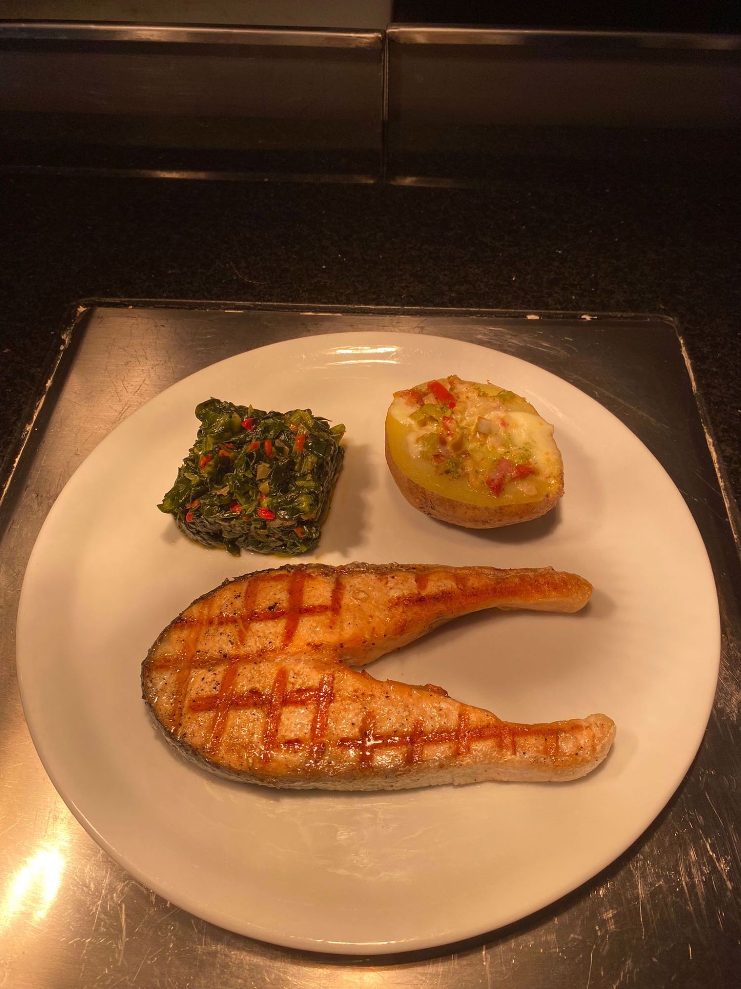 GRILLED NORWEGIAN SALMON    