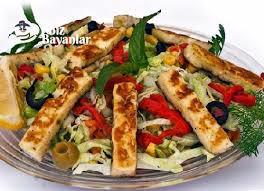 Grilled Halloumi Salad