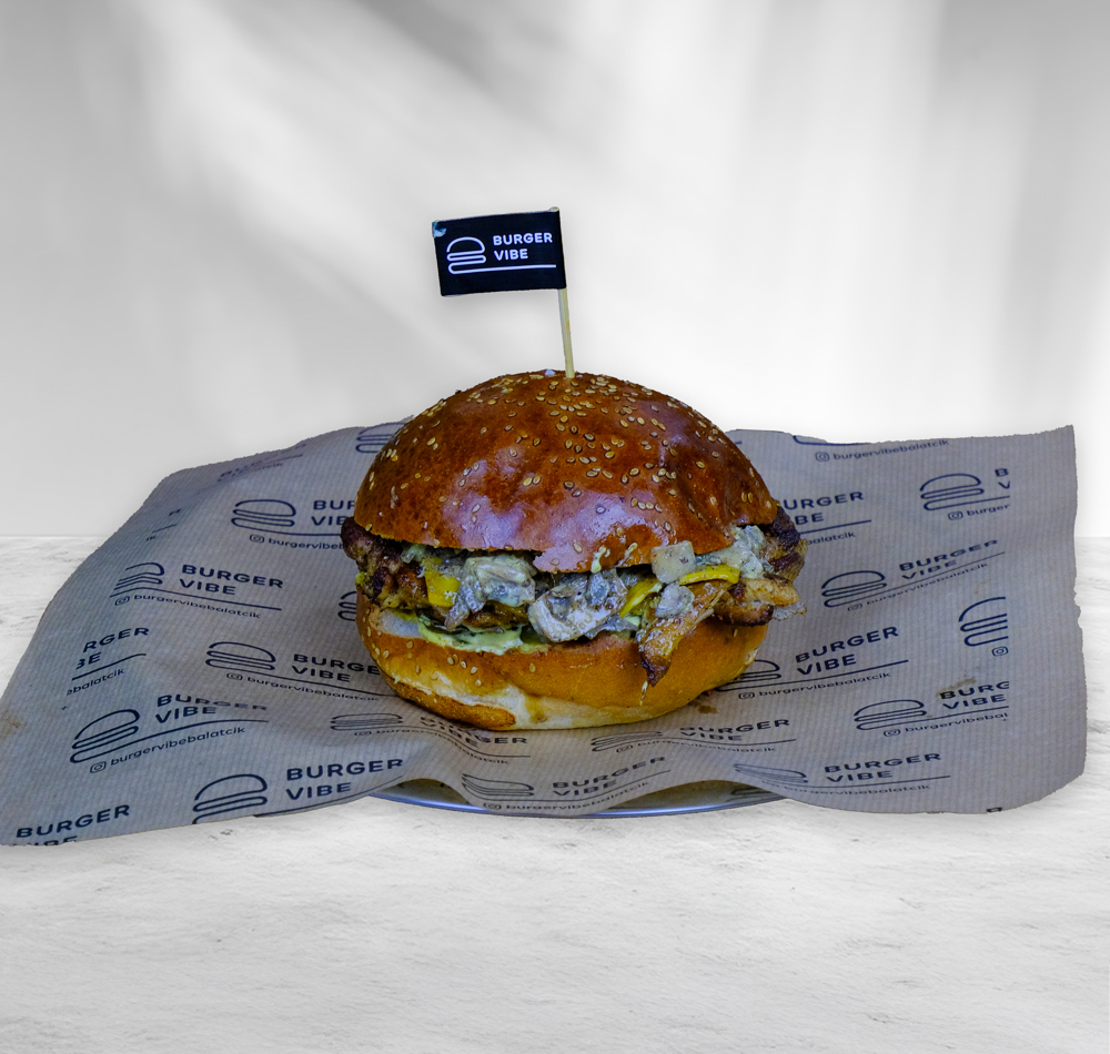 Chicken Mushroom Burger