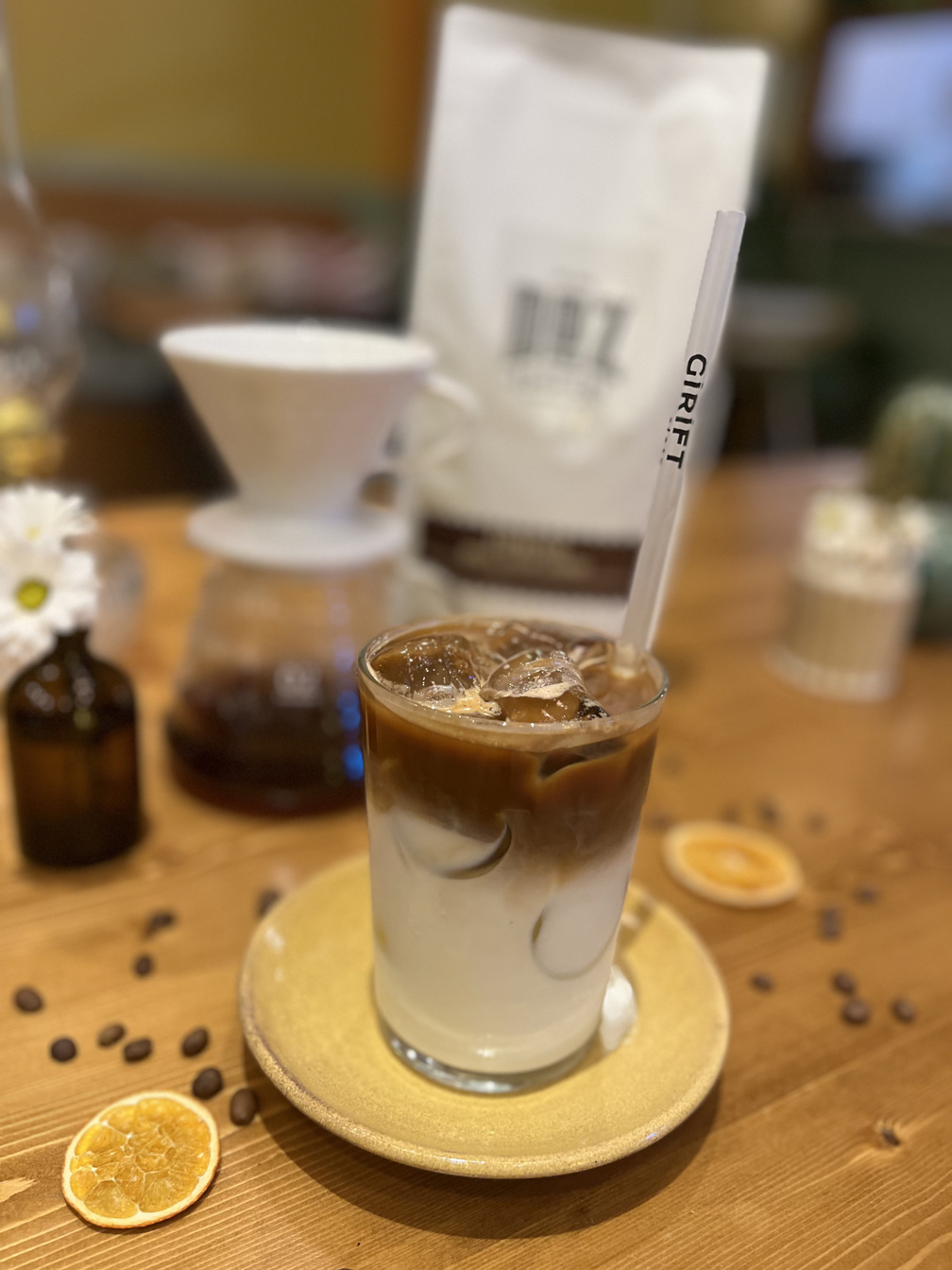 Iced Lotus Latte 