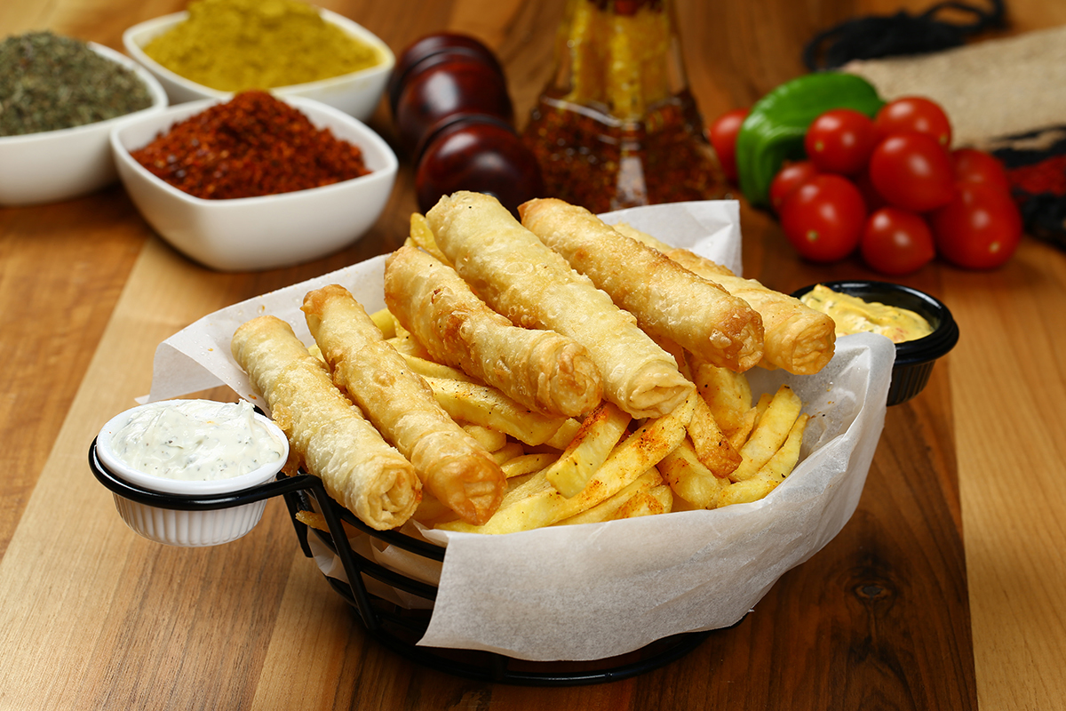 SİGARA BÖREĞİ & PATATES SEPETİ